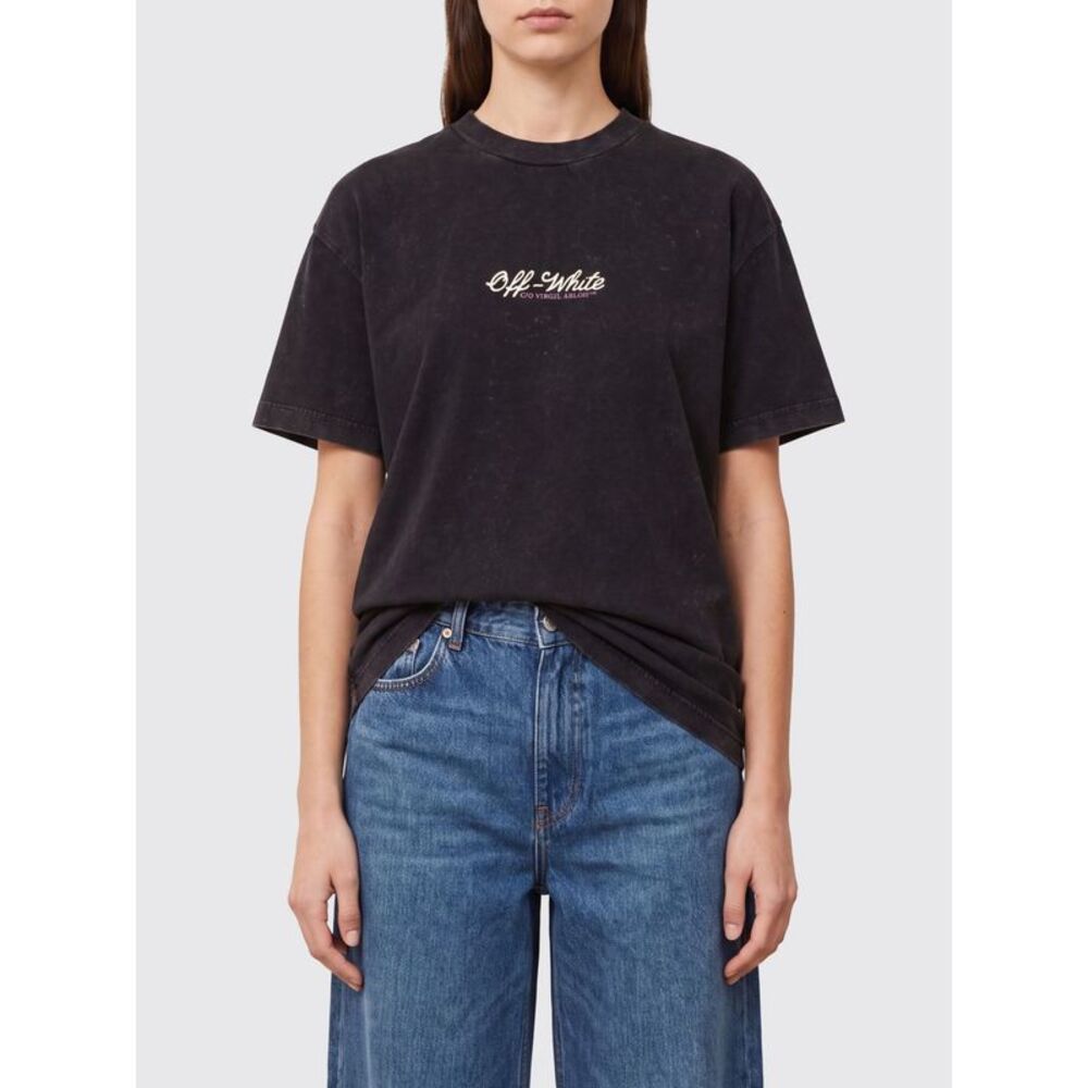 Off-White T-Shirt Woman Black